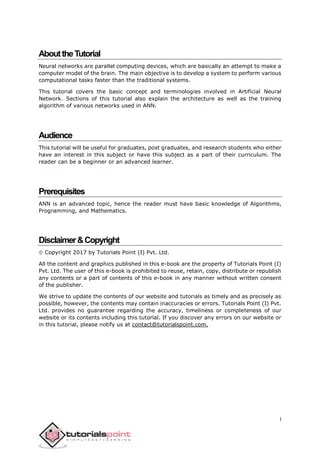 Artificial neural network_tutorial | PDF