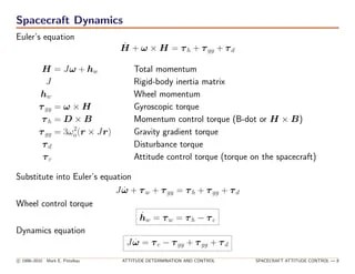 Attitude Determination & Control Technical Training Course Sampler | PDF