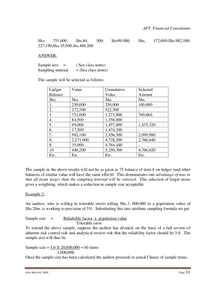 Sample Size Formula And Example New Sample h