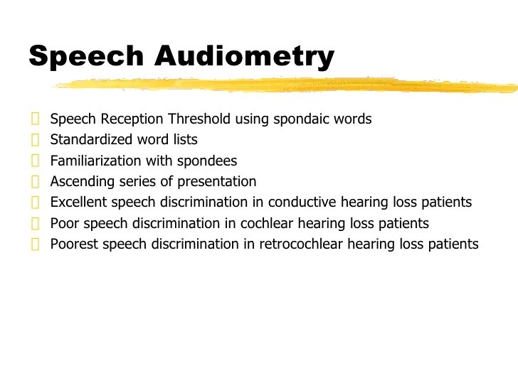 Auditory assess 200003