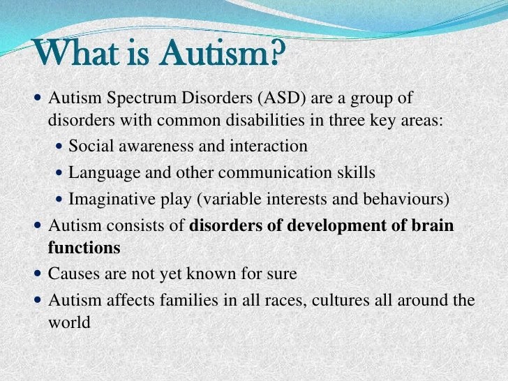 An Introduction to Autism