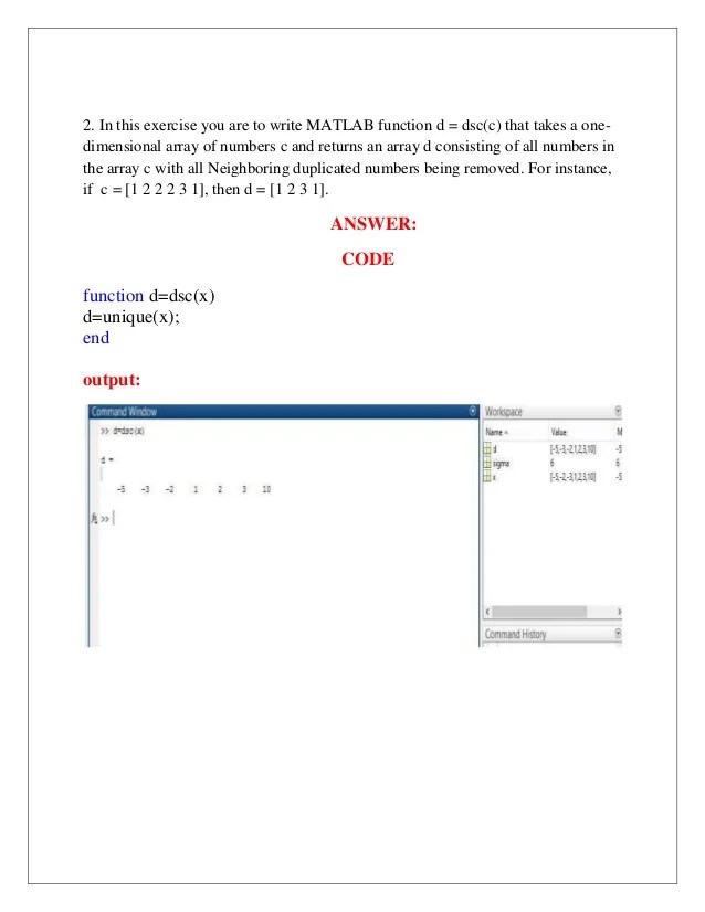 B61301007 matlab documentation