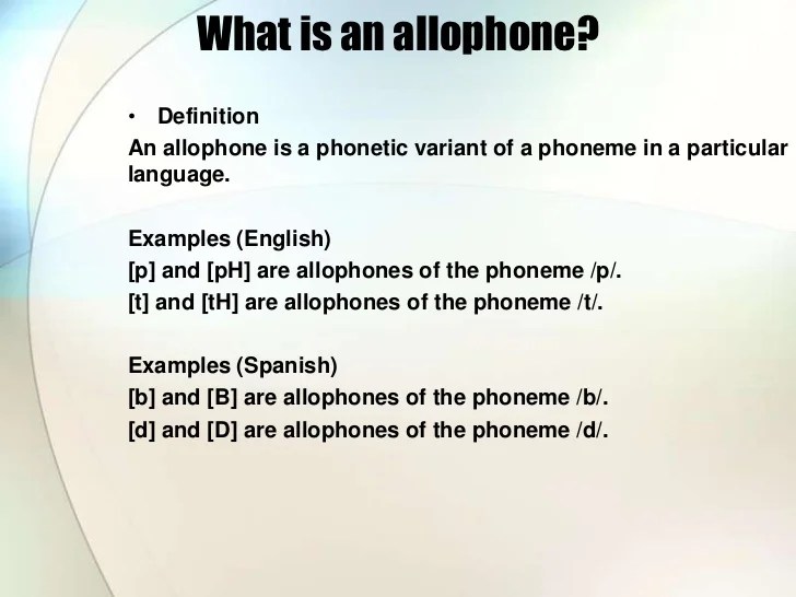 Basic concepts in