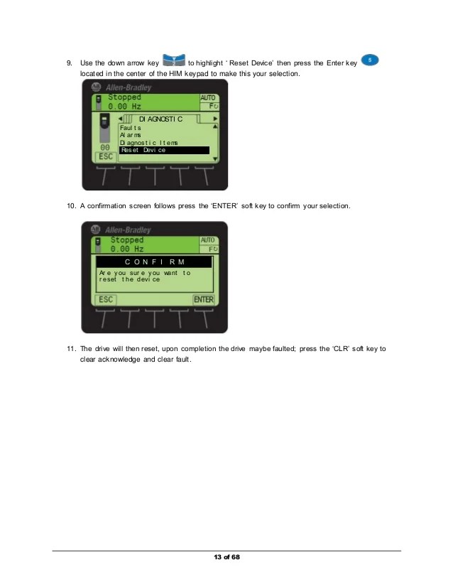 Basic drive programing pf753