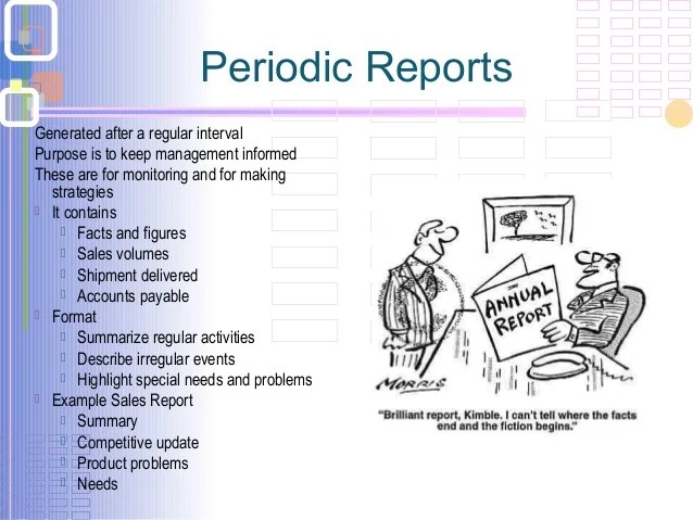 Basics (Reports Writing)