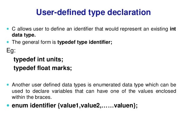 datatypes and variables in c language datatypes and variables in c language