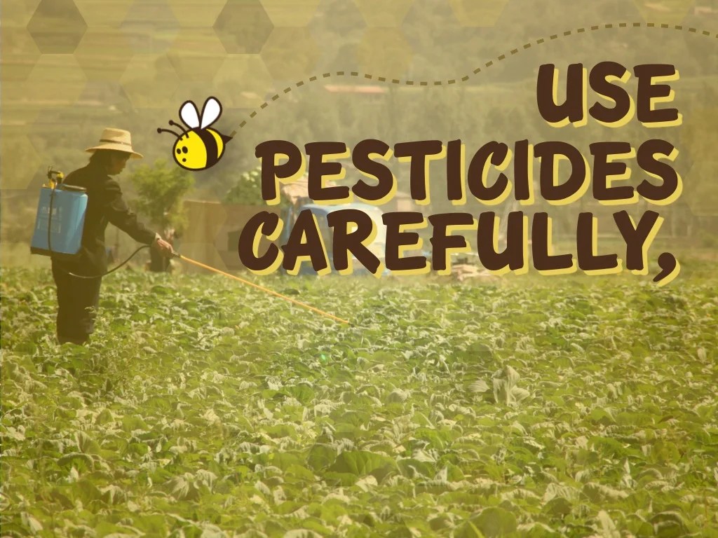 USE PESTICIDES CAREFULLY,