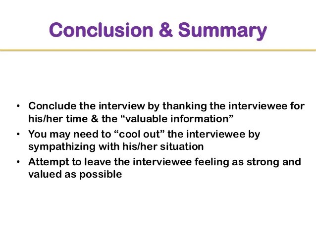 Behavioral Interview & Competency Framework