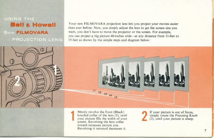 Bell & howell autoload 8mm projector user manual_english