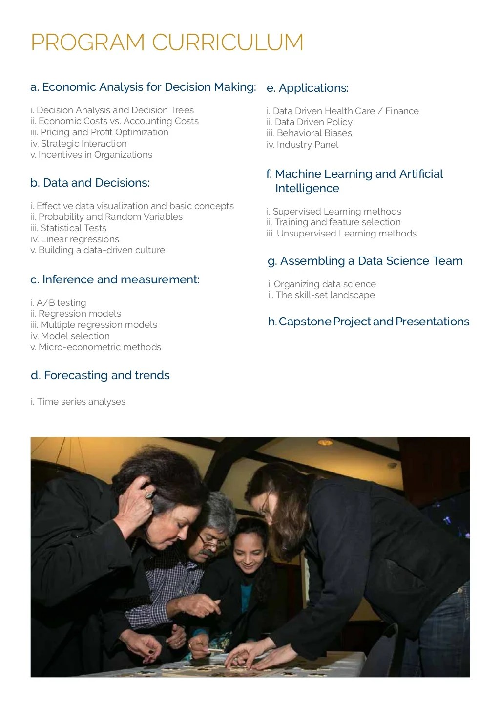Berkeley Program on Data Science & Analytics 2018 Brochure
