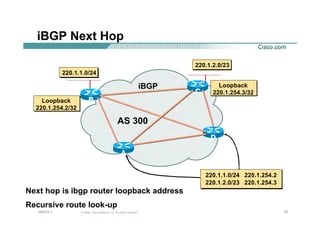 Bgp tutorial for ISP | PDF