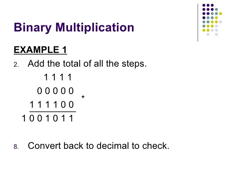 Binary Arithmetic