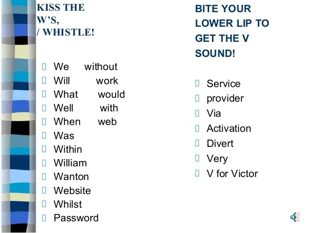 Learning the British Accent part two