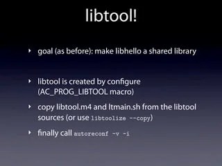 Build Systems With Autoconf, Automake And Libtool [Updated]