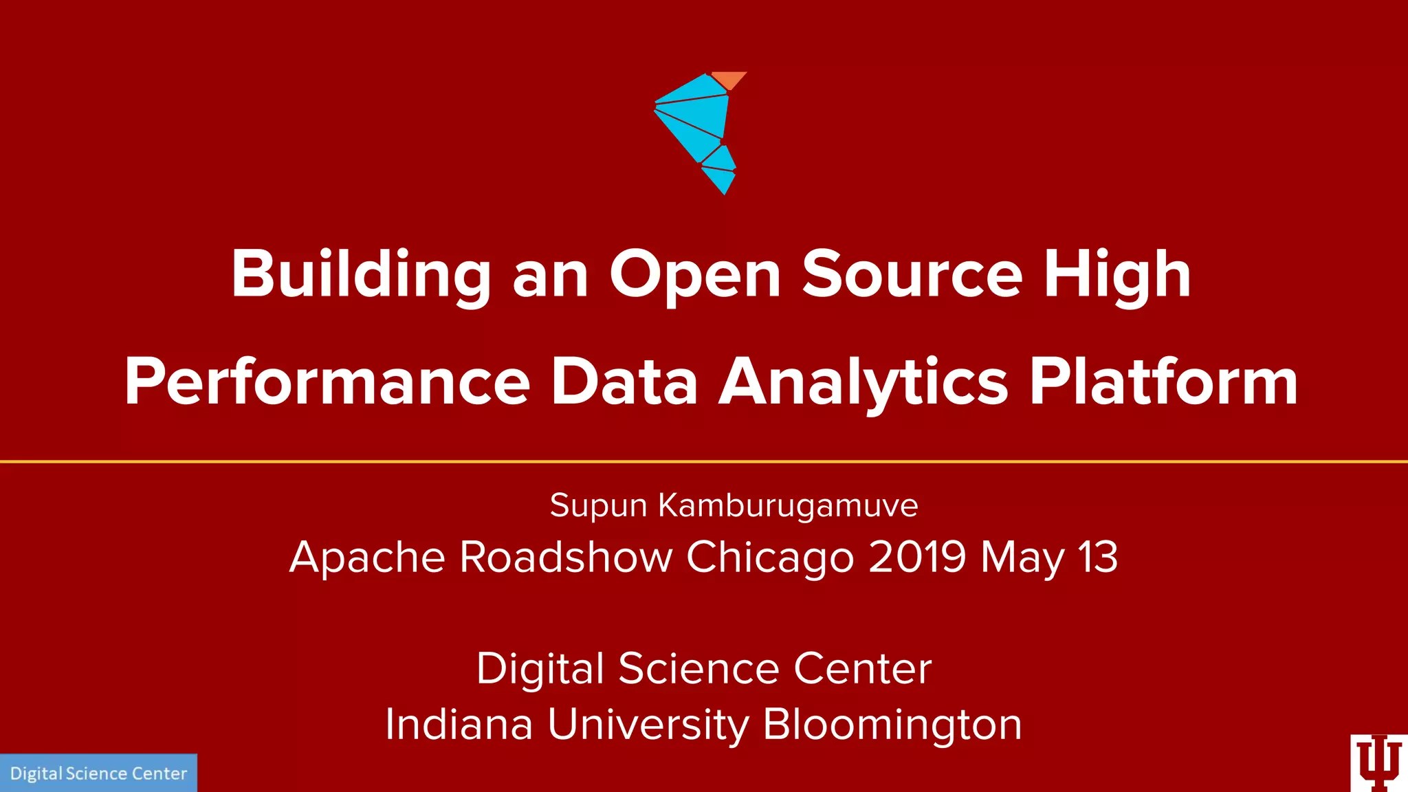 Building an open source high performance data analytics platform PPT