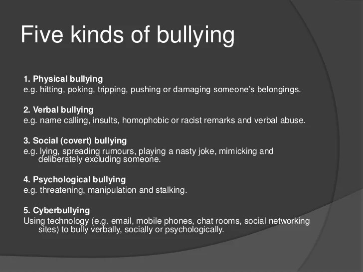 Bullying in schools pp 2011