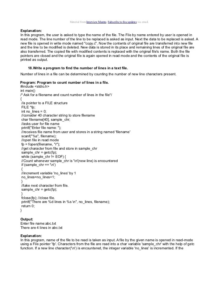 Interview Questions In C Programming Pdf Reddit Ar Book