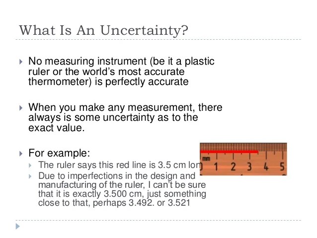 How To Calculate Percentage Uncertainty In Chemistry