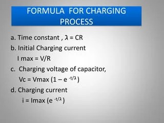 Capacitors | PPTX