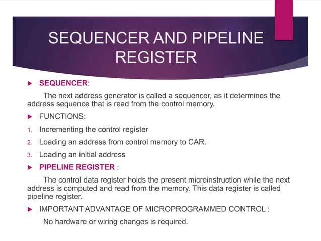 Microprogrammed Control Unit | PPT