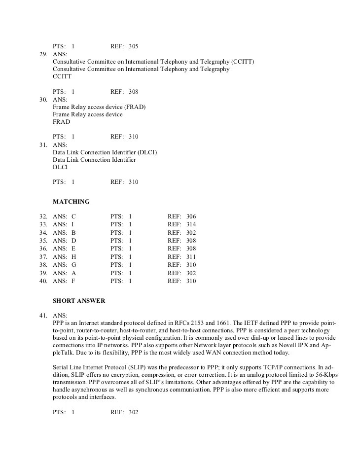 CCNA PPP and Frame Relay Questions