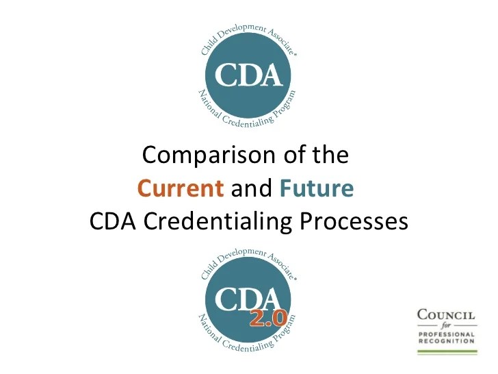 CDA 2.0 Information session