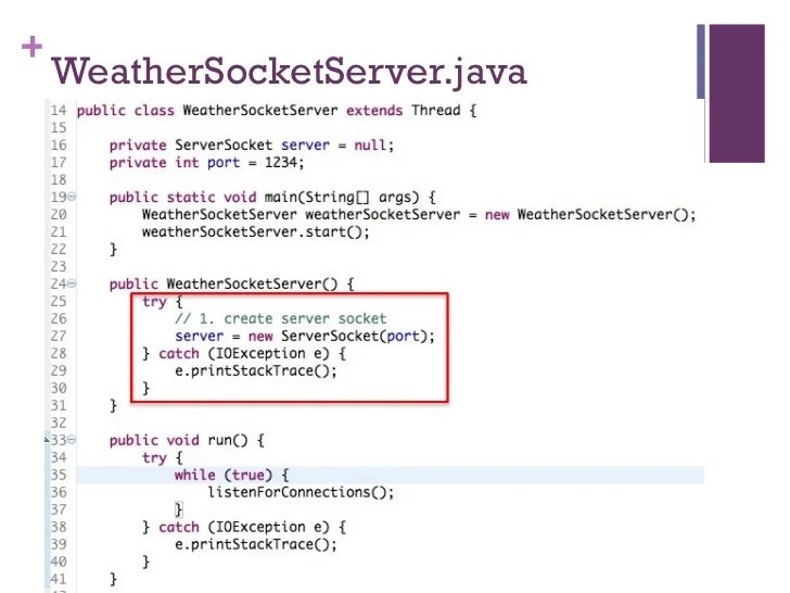 A Short Java Socket Tutorial