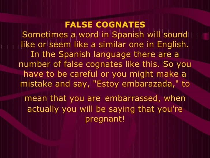 Cognates, Linguistics