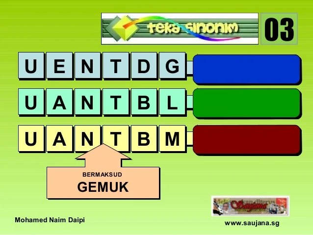 SINONIM 2