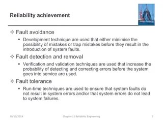 Ch11 reliability engineering | PPTX