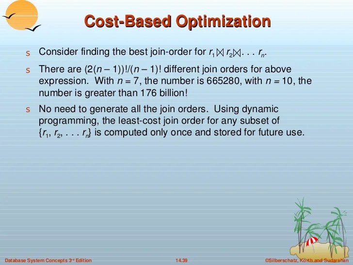 14. Query Optimization in DBMS