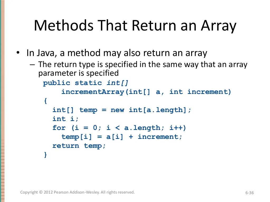 Chapter 6 Absolute Java