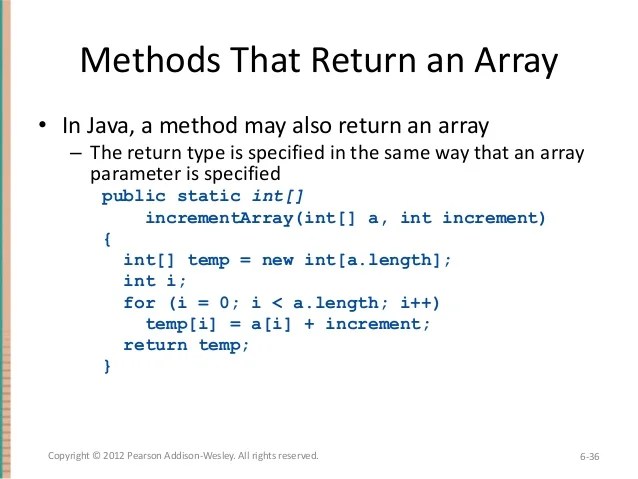 Chapter 6 Absolute Java