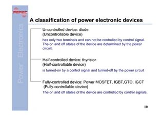 POWER ELECTRONIC DEVICES | PDF
