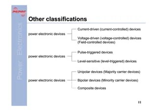 POWER ELECTRONIC DEVICES | PDF