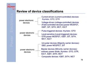 POWER ELECTRONIC DEVICES | PDF