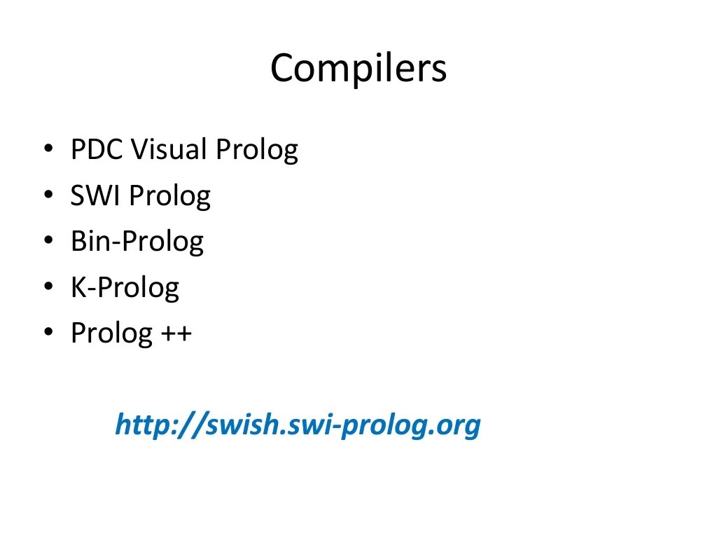 ProLog (Artificial Intelligence) Introduction