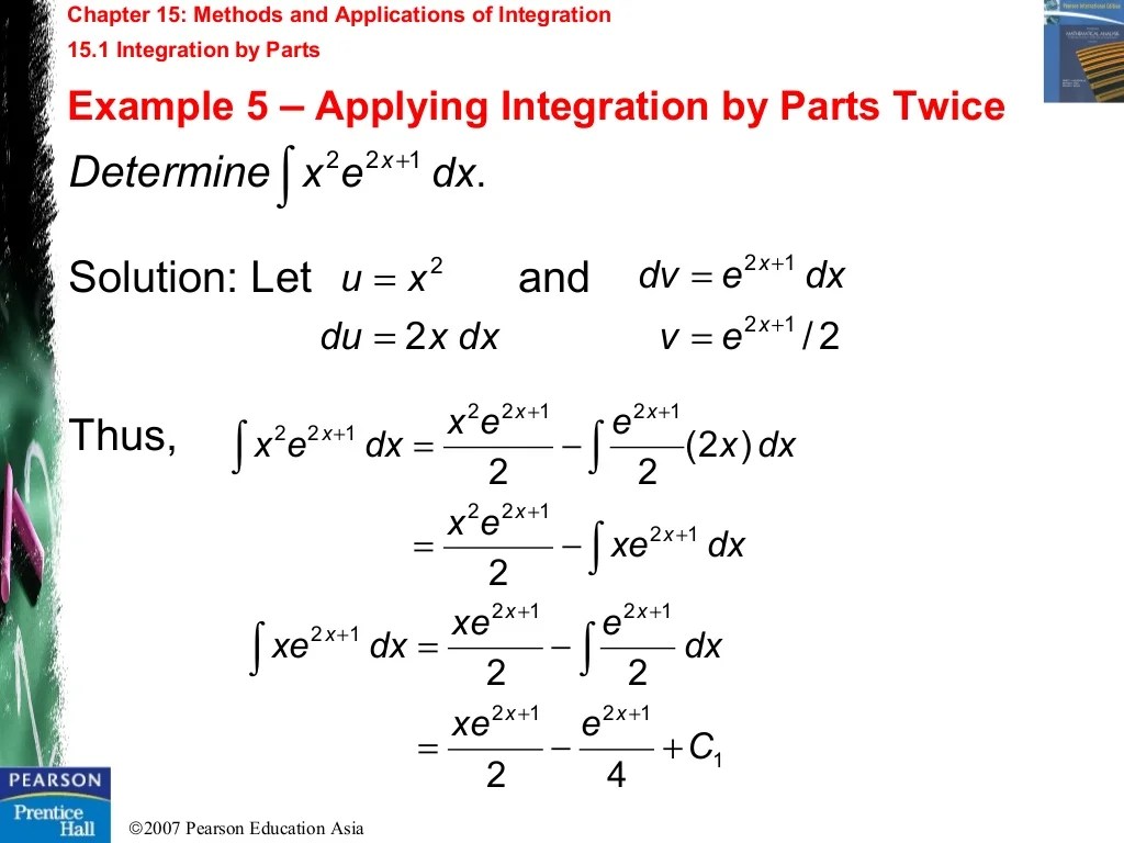 Chapter 15 Methods and Applications of Integration