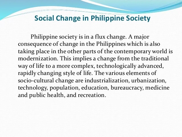 Chapter 21 social change