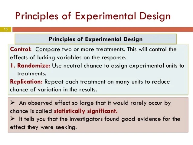 Chapter 3 part1Design of Experiments Chapter 3 part1Design of Experiments