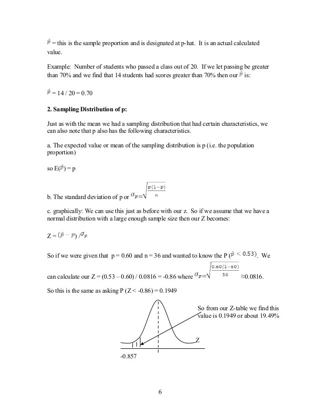 Chapter 7 sampling distributions