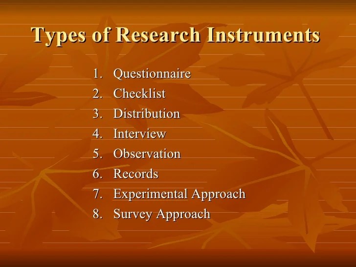 Chapter 9METHODS OF DATA COLLECTION