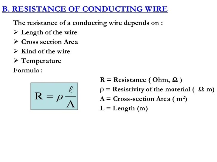 What is the crosssectional area of a wire?