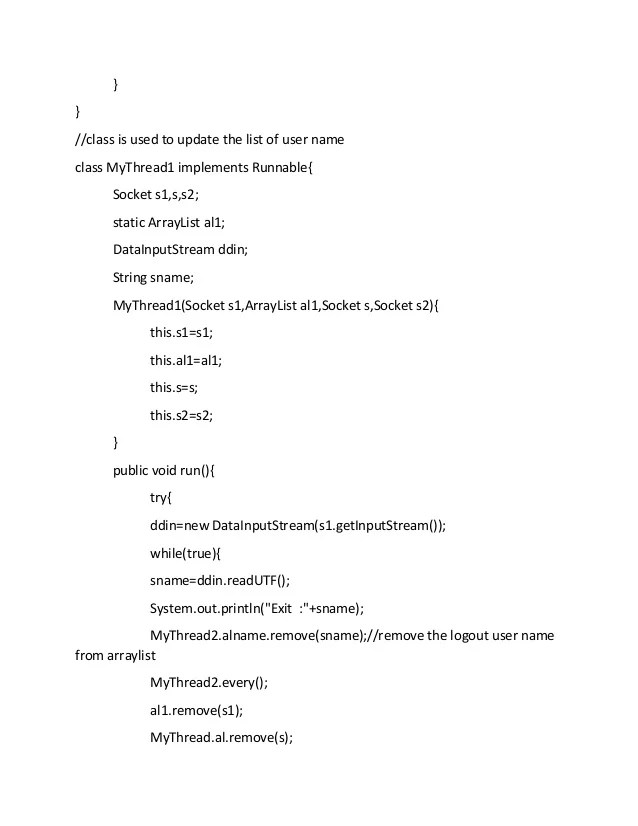 Chat application in java using swing and socket programming.