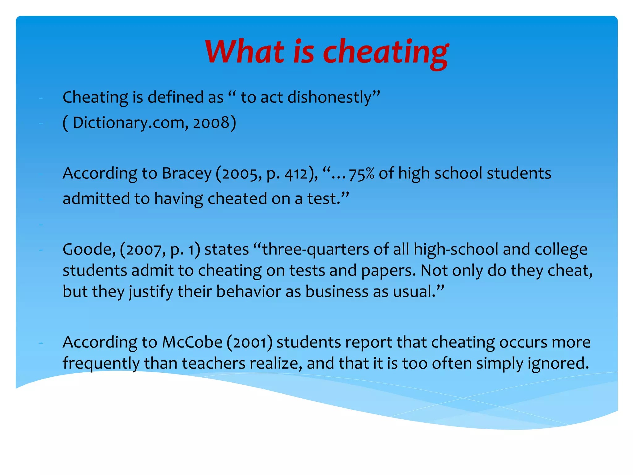 Cheating PPTX