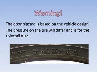 Checking tire pressure | PPTX