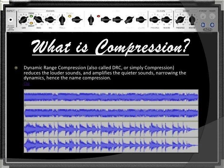 Dynamic range compression