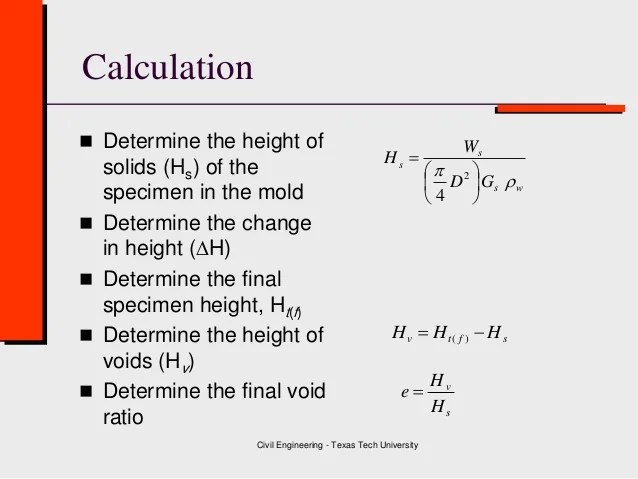 Class 7 Consolidation Test ( Geotechnical Engineering )