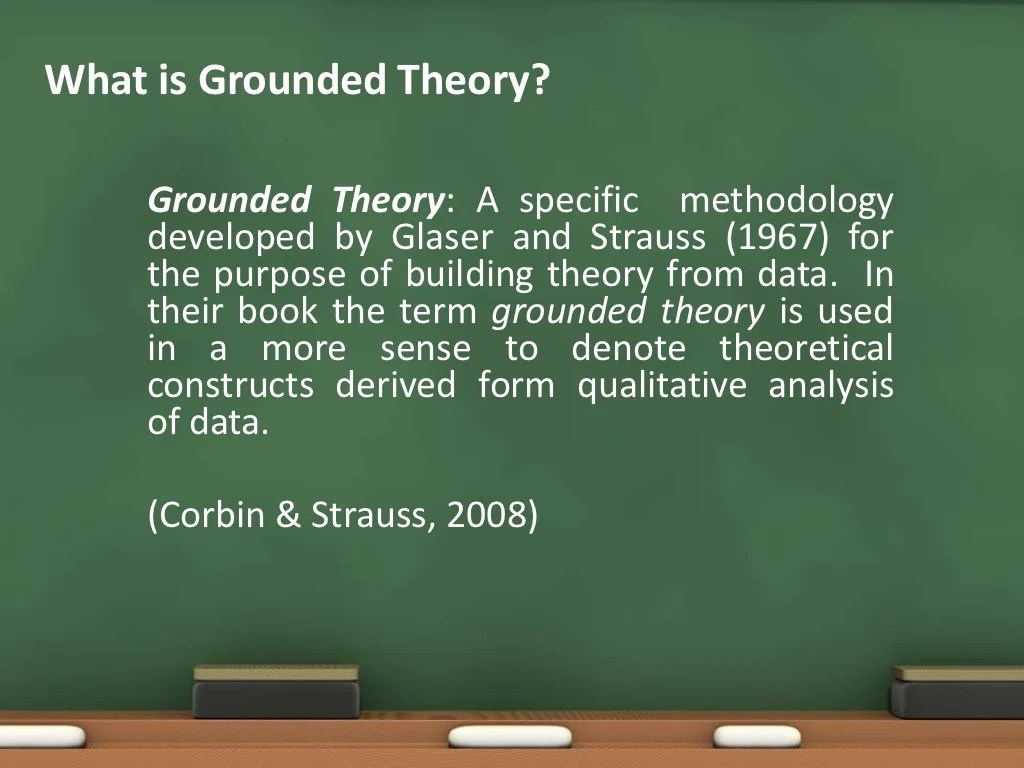 Grounded Theory Presentation