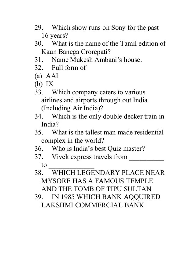 100+ Fun General Knowledge Quiz Questions 2022 Mentimeter